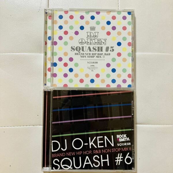 送料無料 / DJ O-KEN / SQUASH #5 ＃6 / 2枚セット / HIPHOP R&B MIX 