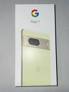 Pixel 7 本体　6.3インチ ストレージ128GB Lemongrass