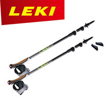 【正規品】LEKI (レキ) トラベラー 1300476 ブラック(190) ノルディックウォーキングポール_画像1