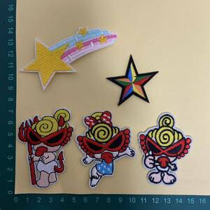 刺繍アイロンワッペン ヒスミニワッペンセット　高品質　手芸/リメイク/パッチ/アップリケ/人気/保育園/DIY/目印/素材/ハンドメイド