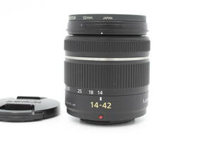 ＜＜専用ケース付き！！＞＞【美品】PANASONIC パナソニック LUMIX G VARIO 14-42mm F3.5-5.6 ASPH. MEGA O.I.S H-FS014042 #LE2023741