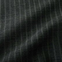 新品 スーツカンパニー 春夏 ピンドット トロピカル ウール スーツ A5(M) 濃灰 【J56933】 170-6D セットアップ ストレッチ_画像9