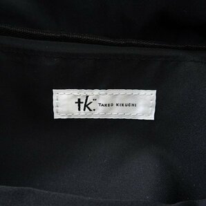 新品 タケオキクチ フェイクレザー ボディバッグ 茶 【K20315】 tk.TAKEO KIKUCHI メンズ ウエストバッグ カジュアルの画像10