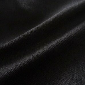 新品 ユキトリイオム デニムライク シャンブレー カルゼ スラックス 88(XL以上) 黒 【P30712】 YUKI TORII HOMME メンズ ツイル パンツの画像7