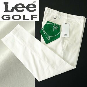 新品 1.5万 Lee GOLF リー Leesures PANTS リージャーズ ストレッチ パンツ L 白 【P25235】 ゴルフ メンズ バンダナ付き チノパン