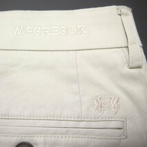 新品 1.5万 マックレガー コットン ストレッチ チノパンツ 90 【P27369】 McGREGOR 春夏 メンズ スラックス パンツ チノパン 1プリーツ_画像6