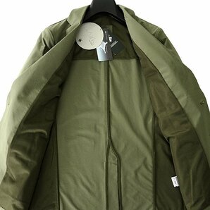 新品 DESCENTE デサント 春夏 撥水 4WAY スーパーストレッチ ジャケット XL カーキ 【J44899】 洗濯可能 背抜き メンズ ビジネス スポーツの画像4