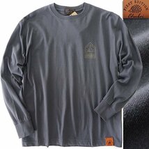 新品 CHUBEI チュウベイ 2024年 春夏 LOOSE FIT バックポケット 長袖 Tシャツ M 灰 【CH1441131_98】 メンズ カットソー ハリネズミ_画像2