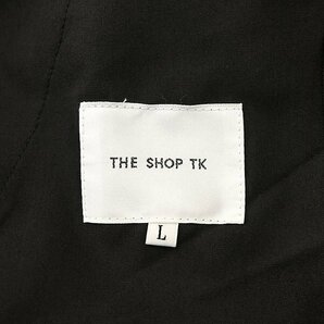 新品 タケオキクチ COOLFIBER シャリル ジャージー イージー パンツ L 紺 【P31150】 吸水速乾 接触冷感 THE SHOP TK 春夏 盛夏 サマーの画像10