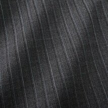 新品 スーツカンパニー ACTIVA ストレッチ ウール スーツ A4(S) 灰 【J42160】 165-6D THE SUIT COMPANY セットアップ ストライプ_画像9
