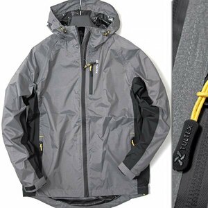  new goods taru Tec s waterproof . manner weather Cross hood blouson LL ash [2-3134_104] TULTEX men's waterproof water-repellent reflector stretch 