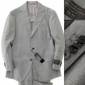  new goods suit Company spring summer CANONICO 120's wool small thousand bird pattern suit A5(M) ash [J47449] 170-6D Italy kano Nico summer setup 