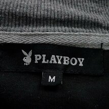 新品 プレイボーイ 裏毛 ハーフジップ スウェット L 【33055_98】 PLAYBOY メンズ プルオーバー トレーナー スエット HALF ZIP_画像10