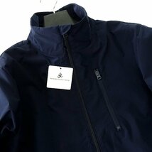 新品 CCC クロージング 撥水 ストレッチ 高機能 ブルゾン M 紺 【JCF200_540】 Comfortable Carefree Clothing ジャケット アウトドア_画像5