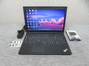 究極PC LENOVO L560 ◆Office付◆ 秒速起動Core i5 第6世代 / 8GB / 新品・爆速SSD 256GB ◆ 15.6型◆ カメラ◆ Windows11◆値下げ