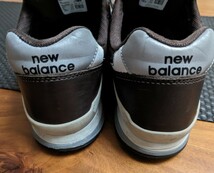 【美品】26.5cm　メンズ　996　ニューバランス スニーカーレザー　ブラウン　運動靴　NEW BALANCE NH　BROWN WIDTH:D 996nh _画像7