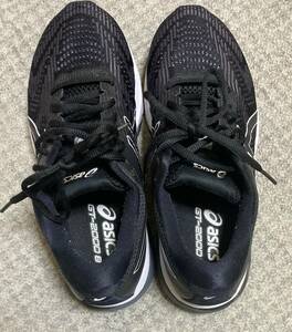 アシックスasics　GT-2000 8　メンズランニングシューズ　25.5cm　ブラック　1011A691