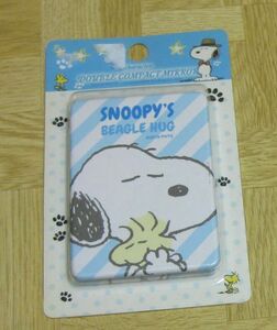  Snoopy & Woodstock compact double mirror ( two surface mirror ) magnifying glass attaching 