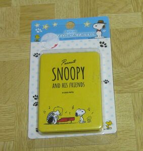  Snoopy &shu Roader & Woodstock compact double mirror ( two surface mirror ) magnifying glass attaching 