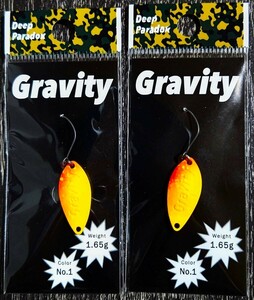 激レア★新品未開封★Deep Paradox Gravity ディープパラドックス　グラビティ　1.65ｇ　炎ファースト　2枚セット