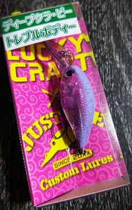 激レア★新品未開封★Lucky Craft　ラッキークラフト　ディープクラピー　上州屋オリカラ　アブソリュートパープル 上州屋京都　　　