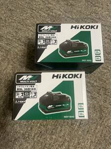 送料無料　新品未使用未開封　2個セット　ハイコーキ HiKOKI 純正バッテリー マルチボルト BSL36B18X リチウムイオン電池