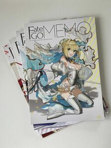 ワダアルコ 同人誌 FGO wadamemo イラスト集 FateGO MEMO 4冊セット