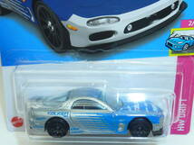 ◇ホットウィール Hot Wheels マツダ '95 MAZDA RX-7 ファルケン◆シルバー_画像1