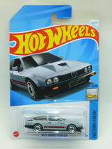 ◇ホットウィール Hot Wheels アルファ・ロメオ ALFA ROMEO GTV6 3.0◆グレー_画像4