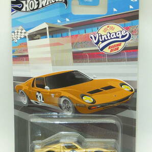 ◇ホットウィール Hot Wheels ヴィンテージ レーシングクラブ ランボルギーニ ミウラSV Vintage RACING CLUB 1971 LAMBORGHINI MIURA SV◆の画像4