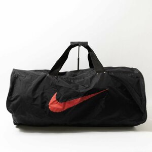 NIKE ナイキ ボストンバッグ スポーツバッグ ポリエステル ブラック 黒型 スポーティ 大容量 部活 ジム 運動 アクティブ 男女兼用 鞄 bag