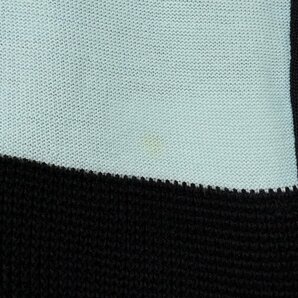 メール便◯ TOMORROWLAND tricot トゥモローランド トリコT 半袖ニット ニットTシャツ ブラック マルチカラー XXS メンズ 綿 コットン 春夏の画像5