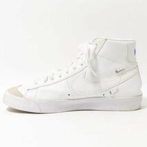 【1円スタート】NIKE ナイキ CZ4627-100 BLAZER MID 77 ブレザー ハイカットシューズ スニーカー 28.5cm ホワイト スエード 合成皮革 靴_画像2