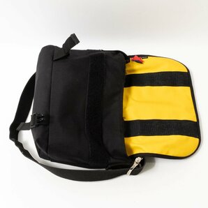 Manhattan Portage×BEAMS マンハッタンポーテージ ビームス別注 メッセンジャーバッグ ショルダーバッグ コーデュラ ブラック 男女兼用 鞄の画像9