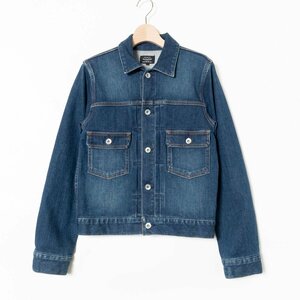 UNITED ARROWS GREEN LABEL RELAXING ユナイテッドアローズ デニムジャケット ジージャン 42 綿 コットン インディゴブルー 青 カジュアル