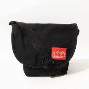 [1 jpy start ]Manhattan Portage Manhattan Poe te-ji shoulder bag Mini messenger bag ko-te.la black black man and woman use 