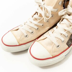 【1円スタート】CONVERSE コンバース ALL STAR オールスター ハイカット スニーカー オフホワイト 27.5cm スタッズ メンズ カジュアル 靴の画像9