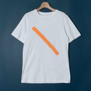 メール便◯ Saturdays NYC サタデーズ ニューヨークシティ 半袖Tシャツ トップス ホワイト 白 メンズ S コットン 綿 カジュアル 着回し