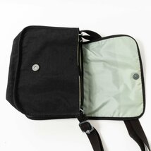 kipling キプリング ショルダーバッグ ポシェット クロスボディバッグ 肩掛け鞄 斜め掛け ポリエステル ブラック 黒系 シンプル 婦人 鞄_画像7