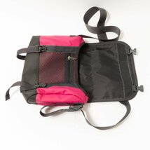 【1円スタート】THE NORTH FACE ザ ノースフェイス NM08045 ショルダーバッグ ピンク グレー ナイロン PVC レディース 斜め掛け bag 鞄_画像8