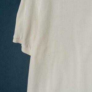 メール便◯ イタリア製 Dolce&Gabbana ドルチェアンドガッバーナ サイズ44 半袖 Vネック Tシャツ 無地 シンプル 白/ホワイト メンズ 春夏の画像6