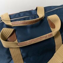 【1円スタート】Levi's リーバイス ボストンバッグ ネイビー 紺 ダークブラウン カーキ ナイロン レザー ユニセックス 大容量 旅行鞄 bag_画像10