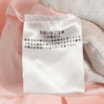 タグ付き 未使用 メール便◯ yoshie inaba ヨシエイナバ スキッパーシャツ 長袖シャツ ピンク 9号 レディース 春服 春色 綿100％ シンプル_画像4