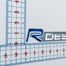 ボルボ R DESIGN R-DESIGN 92mm フロントグリル エンブレム バッヂ ステッカー　アール デザイン R-デザイン Rデザイン ポールスター _画像4
