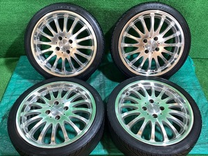 エンケイ 16x5.5JJ +42 PCD100 4H ナンカン NS-II 165/45R16 15年製 夏タイヤ・アルミホイール 4本セット Y6(2) EM