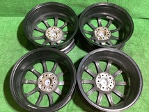 A-TECH シュナイダー 16インチアルミホイール 6.5J ＋48 5H PCD100 4本セット E1-4 EM_画像9