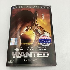 【A1】DVD★ウォンテッド〜モーガン・フリーマン★レンタル落ち※ケース無し（47037）