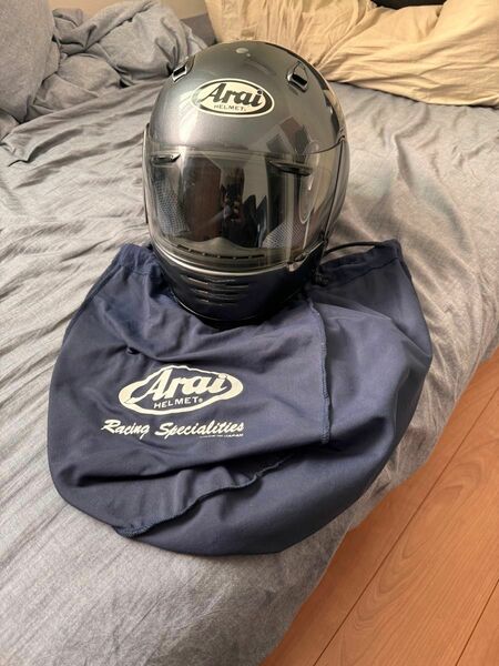 Arai ライダースヘルメット　黒系 Arai アライ ヘルメット フルフェイスヘルメット フルフェイス ブラック　XL
