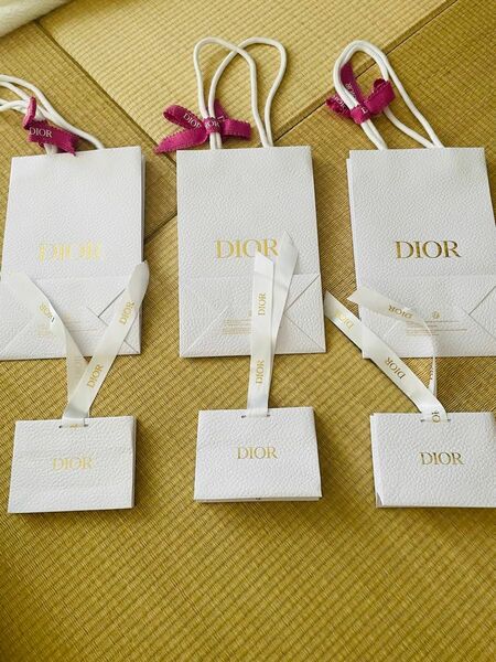 Dior 紙袋 保存袋 ディオール ショップ袋 空箱 ショッパー