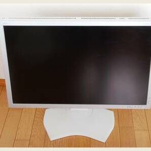 「送料込」NEC29.8インチ カラーマネージメントディスプレイMultiSync LCD-PA302W（ホワイト、中古実用品）の画像1